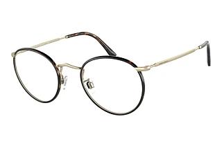 Giorgio Armani AR 112MJ 3002 Matte Pale Gold/Havana