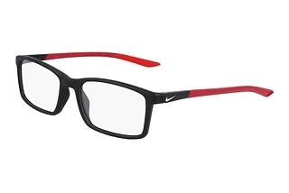 Nike NIKE 7287 006 BLACK Matte Black/Gym Red