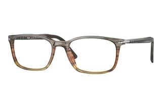 Persol PO3189V 1137 Striped Grey/Gradient Brown
