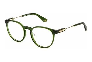 Police VPLF10 0G61 SHINY TRANSP.GREEN