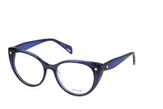 Police VPLM02 04GD SHINY BLUE W/GREEN TOP