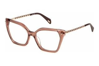 Police VPLN55 0805 SHINY TRANSP.LIGHT BROWN