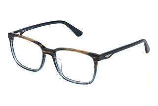 Police VPLN81 0LMB STRIPED BROWN+BLUE