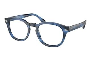 Polo PH2272 6139 Shiny Striped Blue Havana