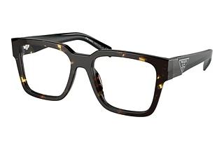 Prada PR 08ZV 16R1O1 Tortoise Black Malt