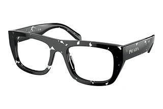 Prada PR A17V 15O1O1 Black Crystal Tortoise