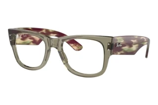 Vue de face Ray-Ban MEGA WAYFARER (RX0840V - 8297)