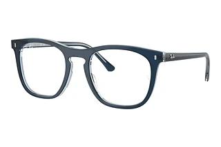 Ray-Ban RX2210V 8324 Blue On Transparent Blue