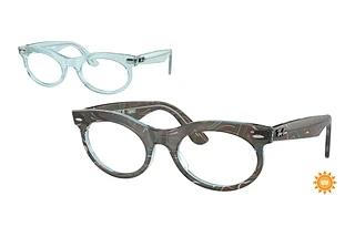 Ray-Ban RX2242V 8293 Photo Waves Azure