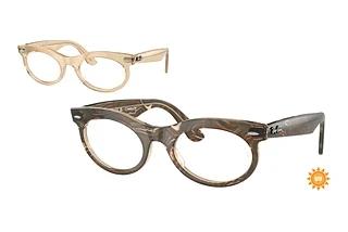 Ray-Ban RX2242V 8294 Photo Waves Brown