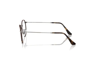 Vue latérale Ray-Ban ROUND METAL (RX3447V - 3174)
