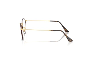 Vue latérale Ray-Ban ROUND METAL (RX3447V - 3188)