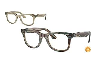 Ray-Ban RX4340V 8381 Photo Striped Grey