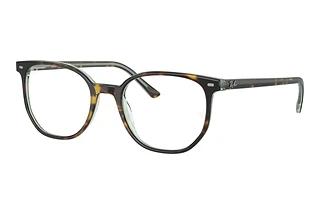 Ray-Ban RX5397 8249 Havana On Transparent Green