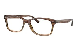 Ray-Ban RX5428 8255 Striped Brown & Green