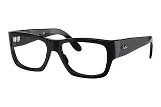 Vue de face Ray-Ban NOMAD WAYFARER (RX5487 - 2000)