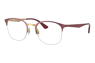 Ray-Ban RX6422 3007 Bordeaux On Rose Gold