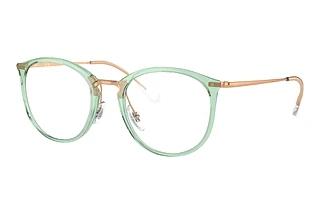 Ray-Ban RX7140 8337 Transparent Green