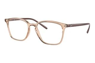 Ray-Ban RX7185 5940 Light Brown