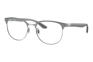 Ray-Ban RX8422 3125 Grey On Silver