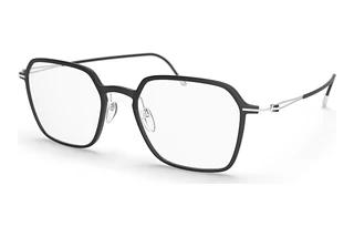 Silhouette 2927 9002 Blacke matte / Silver