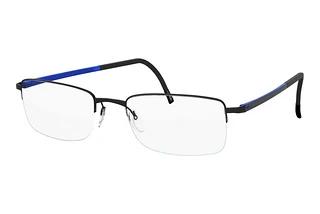 Silhouette 5428 6079 Satined Black / Indigo