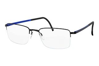 Silhouette 5457 6078 Satined Black / Indigo