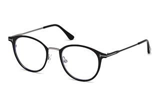 Tom Ford FT5528-B 001 Schwarz/Einfarbig