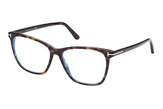 Tom Ford FT5762-B 052 Dunkel Havanna