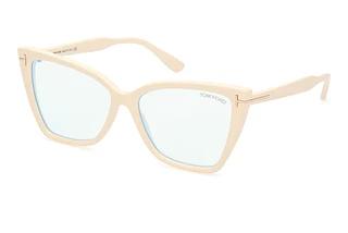 Tom Ford FT5844-B 025 Glänzend Elfenbein