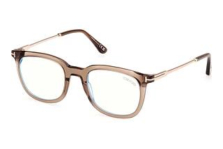 Tom Ford FT5904-B 045 Glänzend Hellbraun