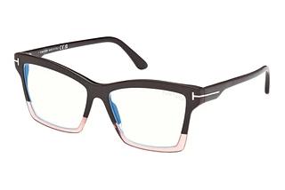 Tom Ford FT5964-B 050 Hellbraun /Einfarbig