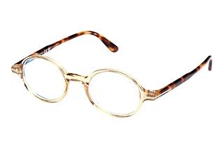 Tom Ford FT5975-B 045 Glänzend Hellbraun