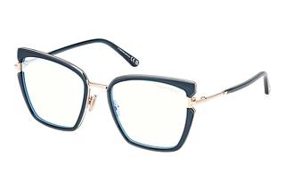 Tom Ford FT5984-B 092 Glänzend Hellblau