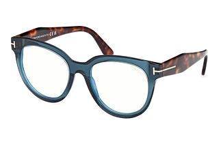 Tom Ford FT5987-B 092 Glänzend Hellblau