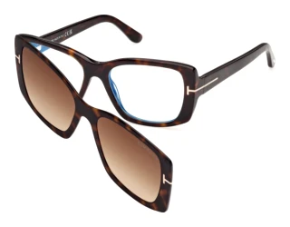 Vue de face Tom Ford FT6176-B (052)