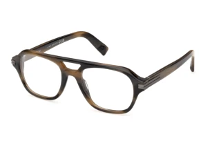Vue de face Zegna EZ5344 (055)