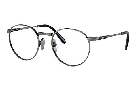 Lunettes de vue Ray-Ban Round Titanium (RX8237V 1238)