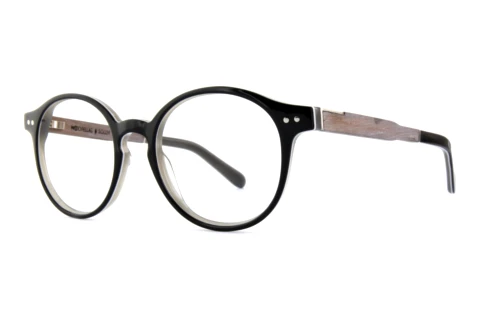 Lunettes de vue Wood Fellas Solln Premium (10935 chalk oak/black white)