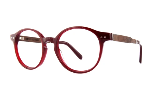 Lunettes de vue Wood Fellas Solln Premium (10935 curled/burgundy)