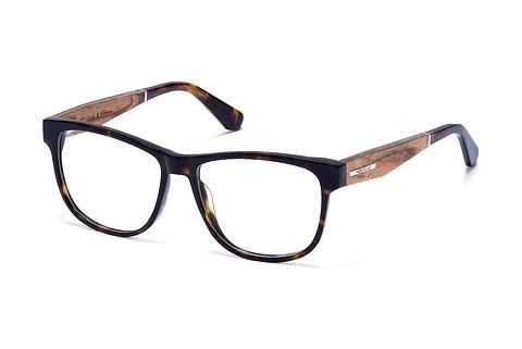 Lunettes de vue Wood Fellas Wildenau (10939 zebrano)