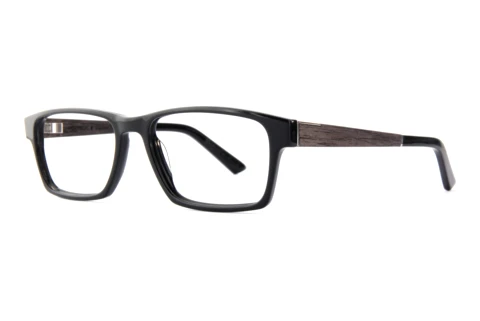 Lunettes de vue Wood Fellas Maximilian Premium (10999 black oak/black)