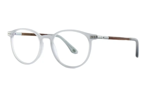 Lunettes de vue Wood Fellas Point (11037 macassar/crystal grey)