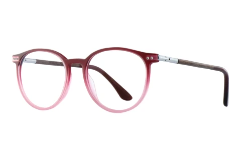 Lunettes de vue Wood Fellas Point (11037 walnut/burgundy)