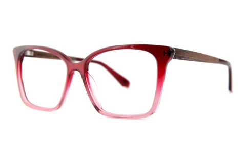 Lunettes de vue Wood Fellas Curve (11042 curled/red)