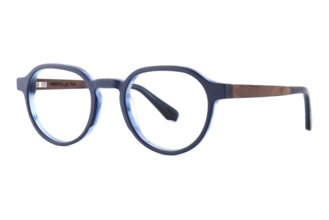 Lunettes de vue Wood Fellas Fog (11054 curled/blue)