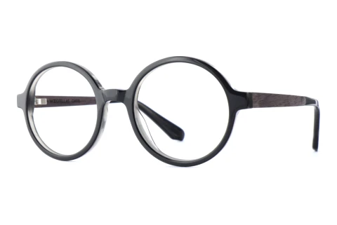 Lunettes de vue Wood Fellas Oasis (11057 black oak/grey)