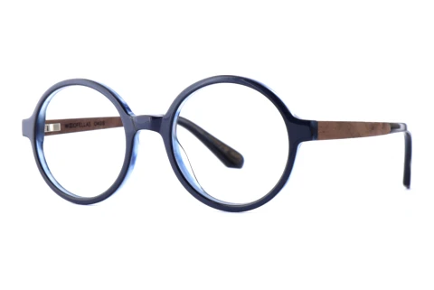 Lunettes de vue Wood Fellas Oasis (11057 curled/blue)