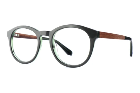 Lunettes de vue Wood Fellas Drop (11071 macassar/green)