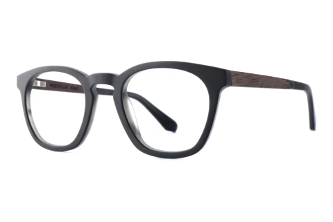 Lunettes de vue Wood Fellas Flake (11075 black oak/grey)
